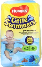 Huggies Little Swimmers Disposable Swim Diapers, Small, 12-Count - Pink/... - $21.99