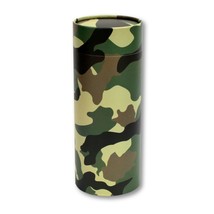 Biodegradable Ash Scattering Tube Camouflage Green Cremation Urn Keepsake - £71.93 GBP