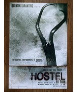 Eli Roth&#39;s HOSTEL (2005) Double-Sided Advance 1-Sheet Poster SIGNED BY E... - $343.00 CAD