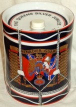 Camus Cognac Limoges Container ONLY Queen Elizabeth Silver Jubilee 1977 - £221.57 GBP