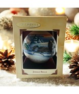 VTG Hallmark Keepsake Ornament 2003 Jingles Bells Glass Bulb In Box - $9.38