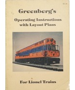 Vintage Greenberg's Operating Instructions With Layout Plans Paperback (1978) - $40.00