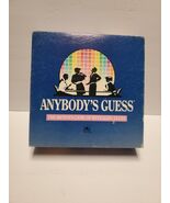 Anybody&#39;s Guess - The Riotous Game of Revealing Clues, a Trivia Board Game - $34.49 CAD