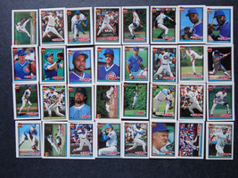 1991 Topps Micro Mini Chicago Cubs Team Set of 32 Baseball Cards - £3.14 GBP