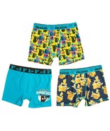 Pokemon Boy&#39;s Athletic Boxer Briefs Underoos MEDIUM (8) Mesh Fabric 3 Pa... - $22.34 CAD