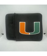New Miami Hurricanes Cover Tablet Sleeve Case Fits Most Tablets Black - $10.64