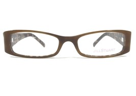 Jill Stuart JS 193A-1 Eyeglasses Frames Brown Rectangular Full Rim 50-17-135 - £21.89 GBP