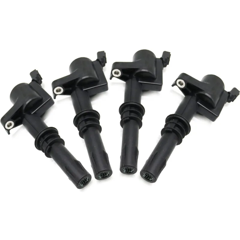 Set of 4PCS - OEM # 8L3E-12A366-AA Ignition Coils for Ford F-150 F-250 F-350 - £74.04 GBP