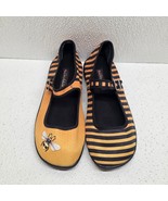 Hot Chocolate Designs Bumble Bee Stripe Mary Jane Flat Juniors 33 U.S. S... - $47.25 CAD
