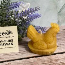 Hen Beeswax Figurine Candles – 100% Pure Beeswax - Handmade in Minnesota - $4.00