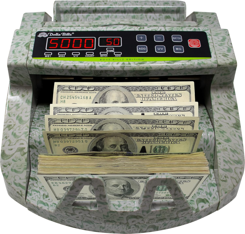  Accurate Fast Counting Bills and UV/MG Counterfeit Detection - $160.92
