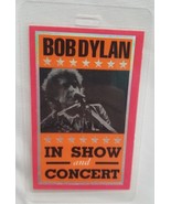 BOB DYLAN - ORIGINAL VINTAGE IN SHOW TOUR CONCERT LAMINATE BACKSTAGE PASS - £15.83 GBP