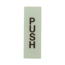 Hy-Ko 3 in. x 9 in. Plastic Self Adhesive Door Push Sign - £11.83 GBP