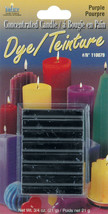 Purple Concentrated Candle Dye 3/4 Ounce Blocks 110000D 79 - $14.26