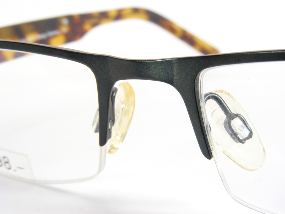 YAN by BoDe 6240 99 Dark Green /Tortoise UNIQUE RARE EYEGLASSES FRAME 52-18-140 Item image 9