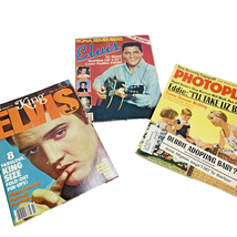 3 Motion Picture Magazines Elvis Presley Posters Pinup 1964 1979 Vintage 60s 70s - £10.20 GBP