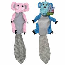MPP Crinkle Flatty Dog Toys Large Unstuffed Corduroy Squeakers 22&quot; Choos... - £16.57 GBP+