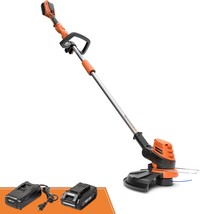 Lawnmaster Clgt2412S 24V 12&quot; Cordless String Trimmer Weed Eater 2.0Ah Ba... - £91.99 GBP