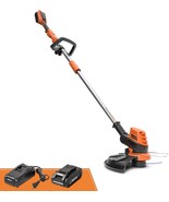 Lawnmaster Clgt2412S 24V 12&quot; Cordless String Trimmer Weed Eater 2.0Ah Ba... - £92.06 GBP