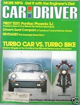 Car and  Driver Magazine August   1979 - $2.50