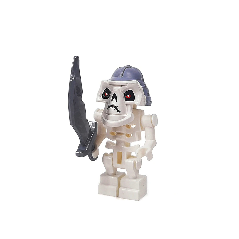 MOC Halloween Skeleton Army Mini Doll DIY Building Blocks Toy Set (D) - $8.30