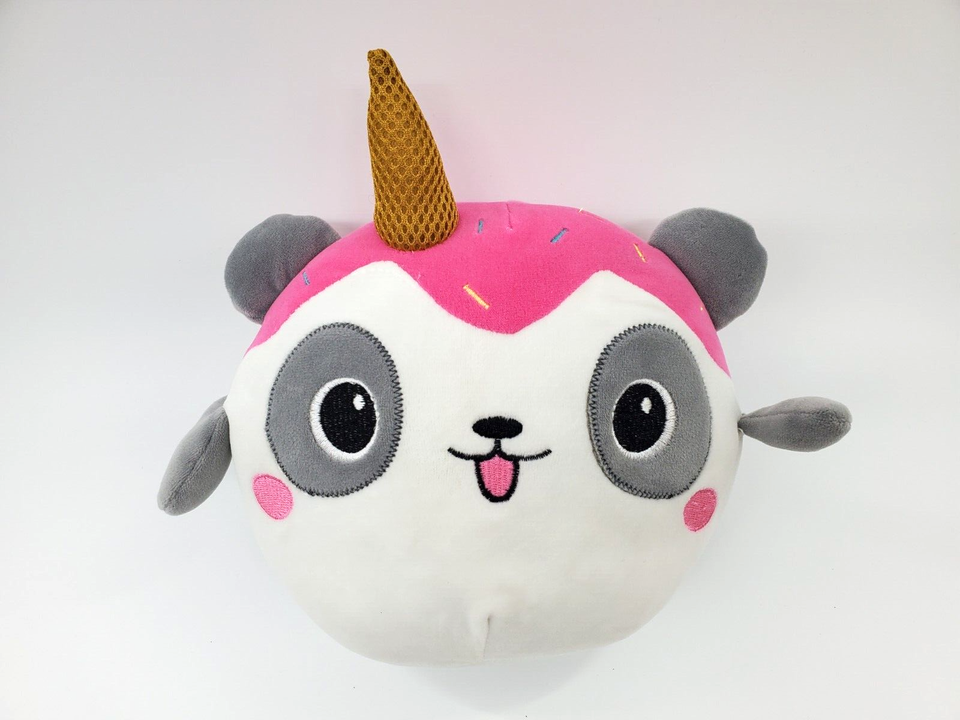 Primary image for 8" Puppycorn Plush Dog Unicorn Pink White Gray 8" Soft Stuffed Animal Toy B308