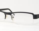 Blacknovum 01 Noir Mat Unique Rare Lunettes Monture 54-17-139 Autriche - $66.84