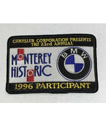 23rd Annual MONTEREY HISTORIC 1996 PARTICIPANT BMW (Patch) - $47.86 CAD
