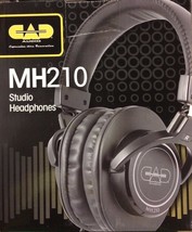 CAD - MH210 - Closed-Back Studio Headphones - Black - $59.95