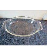 Vtg Pyrex Clear Glass Oval Roaster #088   3 Quart - $546.63 MXN