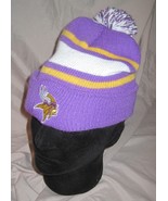 NFL MINNESOTA VIKINGS BUDWEISER PROMO KNIT CUFF CAP BEANIE TOQUE Hat - $41.54 CAD