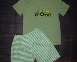 NEW Boutique Haybale Farm Tractor Boys Shorts Outfit Set - $13.59
