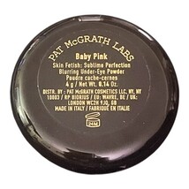 Pat McGrath Labs Skin Fetish Blurring Under-Eye Powder Baby Pink NWOB 4g image 4