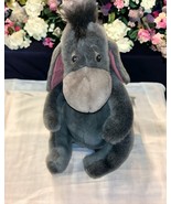 Disney Store Eeyore Plush Toy 15 Inch Removable Tail Sits Up Winnie the ... - €16,14 EUR
