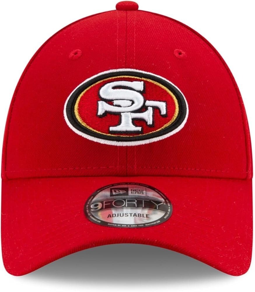 San Francisco 49Ers New Era 940 NFL The League Adjustable Cap Hat Snapback Red Item image 3