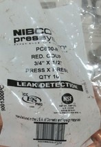 Nibco Press System P x P Press Reducing Coupling 9001300PC 10 Per Bag image 2