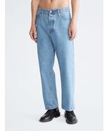Calvin Klein All Cotton Standards Twisted Seam Coastal Blue Jeans-30 - $79.99