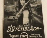 Witchblade Tv Guide Print Ad TNT Yancy Butler TPA14 - $5.93