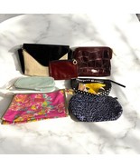 LOT OF 7 Estee Lauder Lilly Pulitzer Fabric Cosmetic Patent Makeup Zippe... - $40.60 CAD
