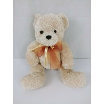 Kellytoy Cream Sparkly Bear Plush 13&quot; Stuffed Animal toy - £5.33 GBP