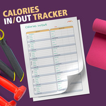 Calorie in/out Tracker, Weight Loss Tracker, Fitness Planner, Workout Planner. - £1.59 GBP