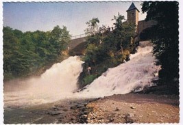 Belgium Postcard Waterfalls Of Coo Petit Coo La Cascade - £1.69 GBP