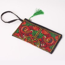 Embroidered Women Phone Purse Bags Ladies Coin Wallets Vintage Woman Clutch Purs - £19.16 GBP