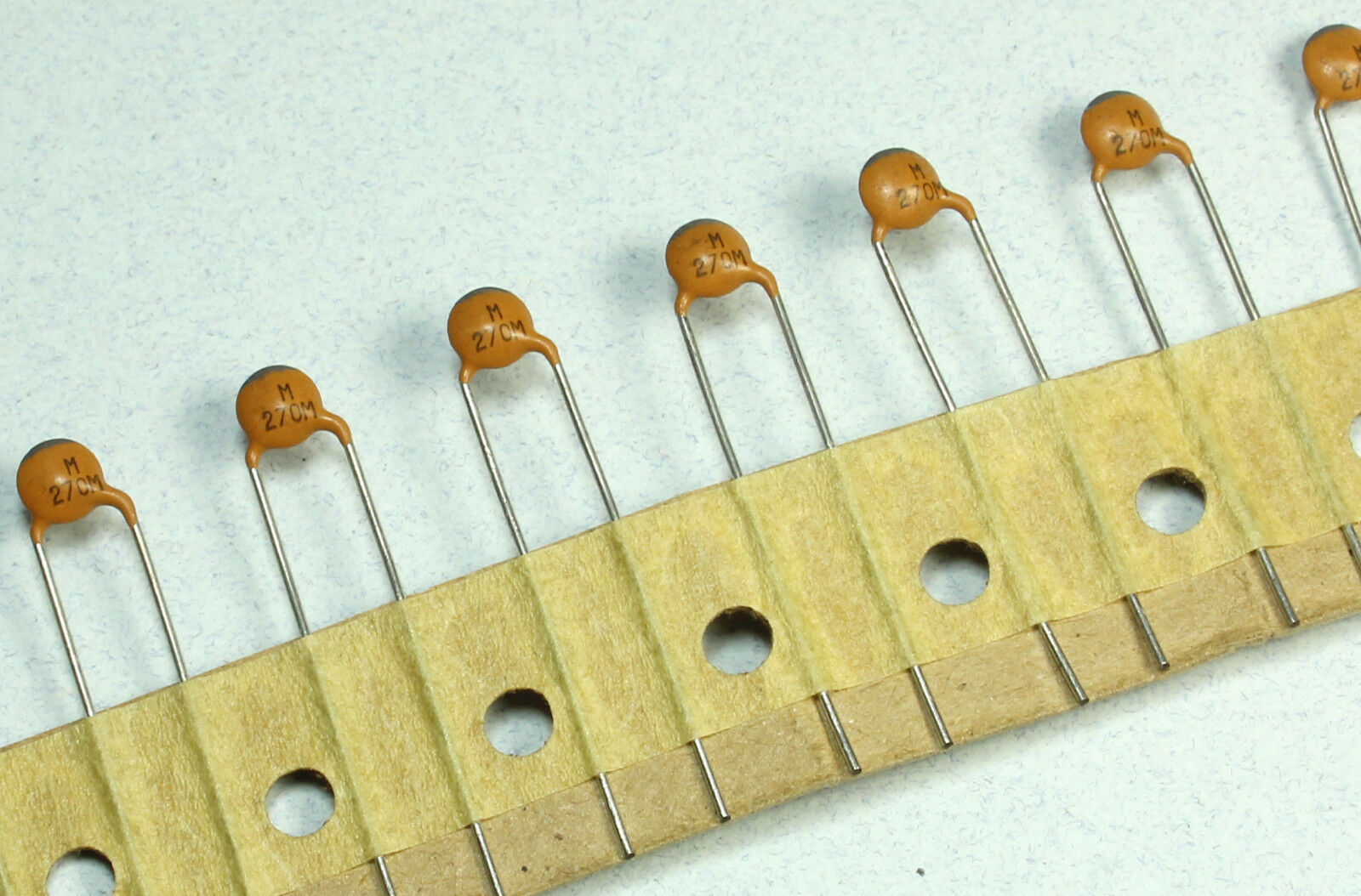 100pcs 27pF 50v  Radial Ceramic Capacitor - $5.25