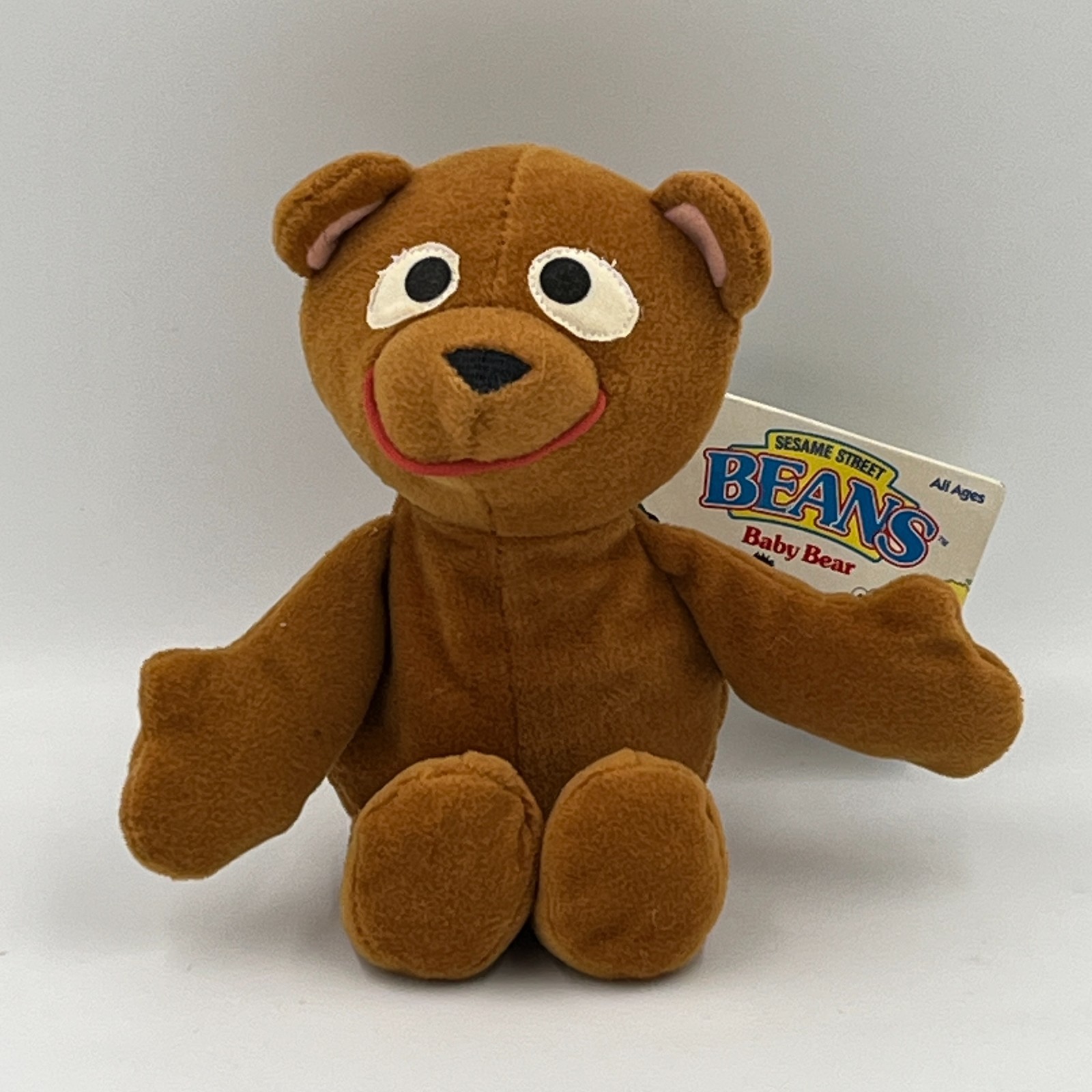 Sesame Street Beans Baby Bear Plush 30 Year Anniversary Tyco 1997 NWT - $24.99