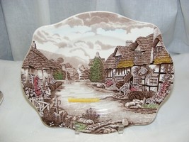 Vintage Johnson Brothers Olde English Countryside 12&quot; Platter - $782.91 MXN