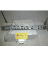 Komatsu Cast Aluminum Emblem-ORIGINAL - $5,987.16 MXN