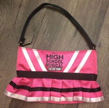 Disney High School Musical Hot Pink Shiny Purse Ruffled Cheer Skirt Shape - £8.89 GBP