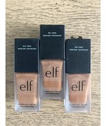 ELF E.L.F Flawless Finish Foundation - NEW - Shade: #83118 Caramel Lot of 3 - £20.02 GBP