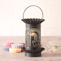 Mini Wax Warmer with Willow and Sheep in Kettle Black - $31.95